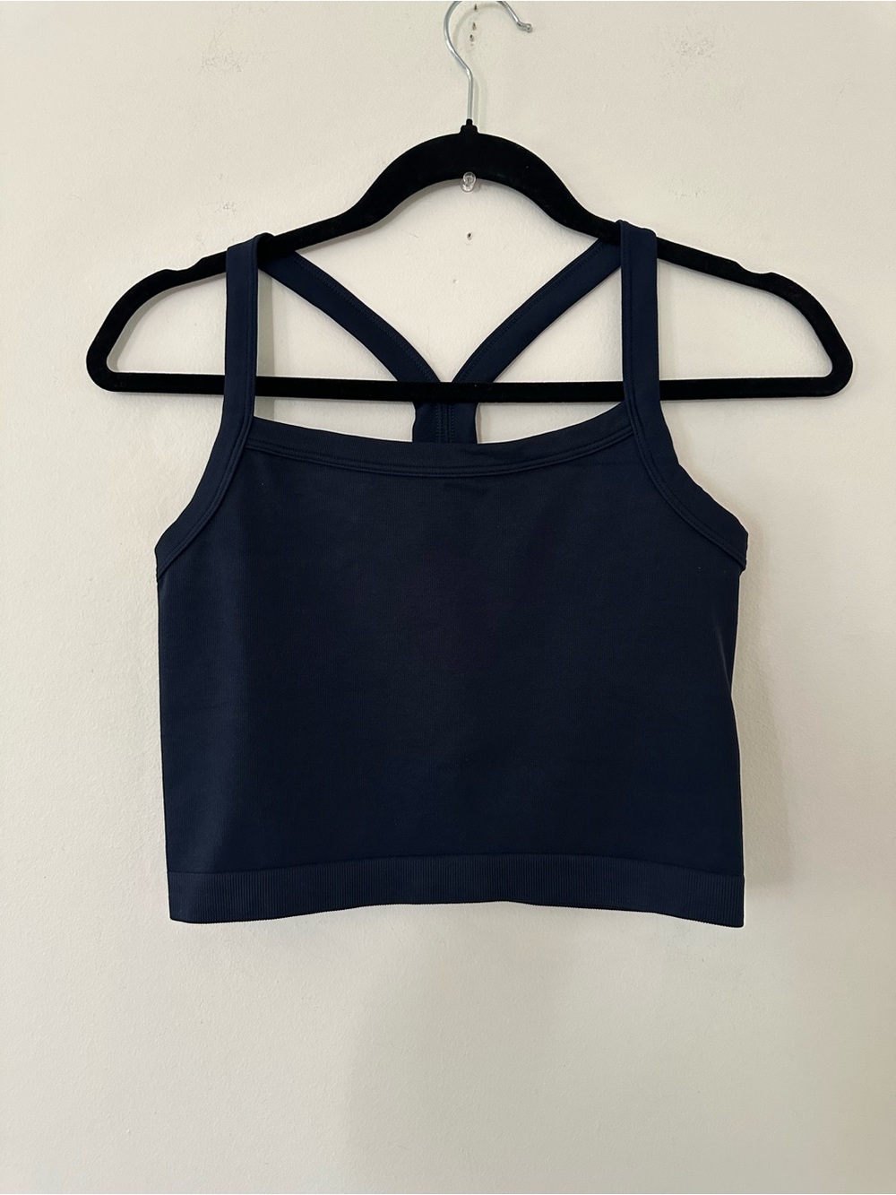 GYMSHARK EVERYDAY SEAMLESS RIBBED MIDI TOP SIZE M - Picture 6 of 7